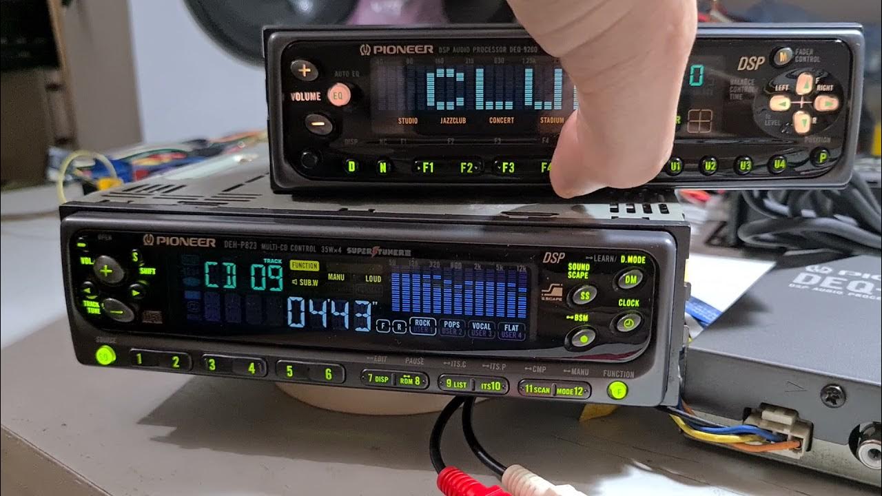 Pioneer DEQ9200 + DEHP823 YouTube