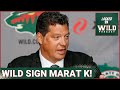 Minnesota wild sign marat khusnutdinov to entry level contract minnesotawild mnwild nhl