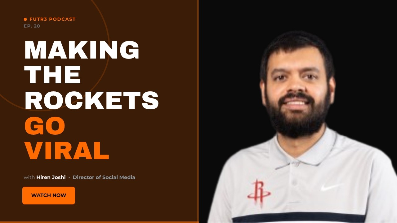 Hiren Joshi — Inside the Houston Rockets' Social Media episode cover