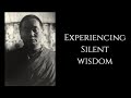 Lama yeshe  experiencing silent wisdom