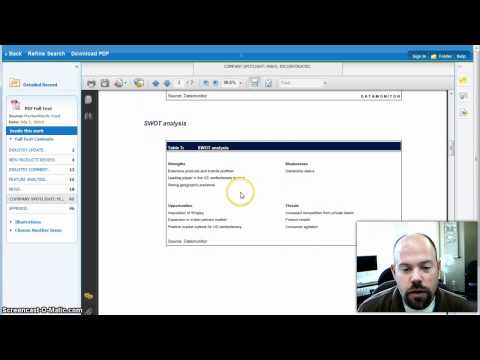 Indexing in Ebsco's Business Source Complete is not working right