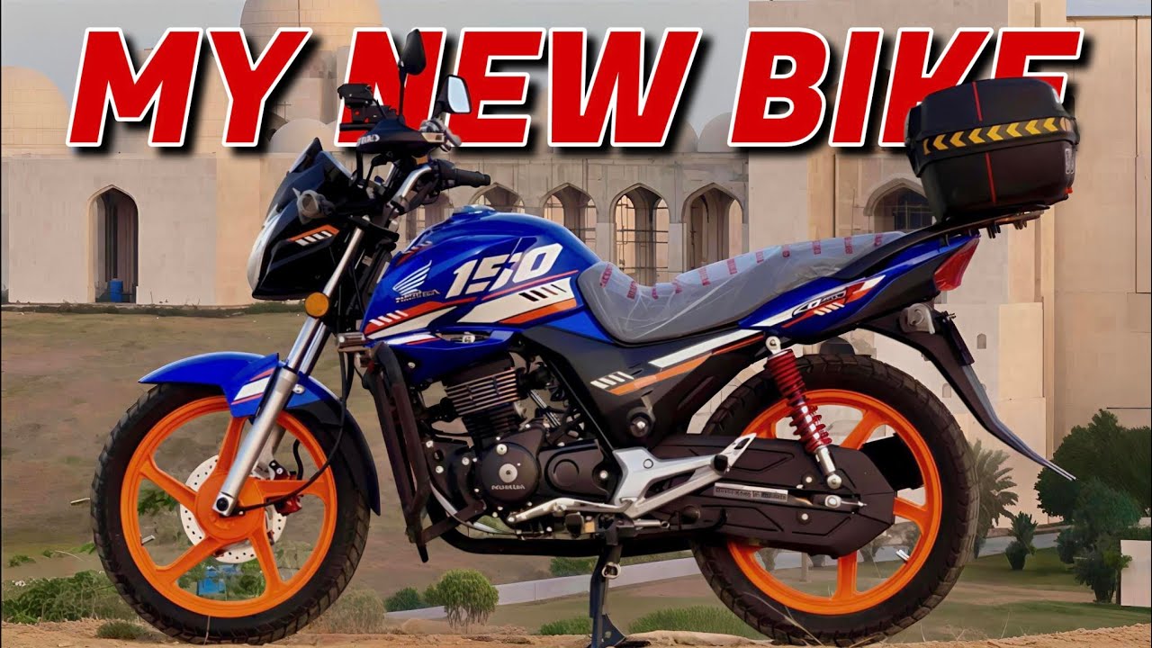 My NEW BIKE for LONG TOURS 😍 | Honda CB150f 2025 Special Edition ...