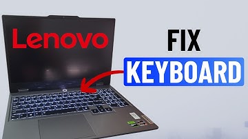 Fixed Lenovo Laptop Keyboard Not Working (Windows 11 or 10)