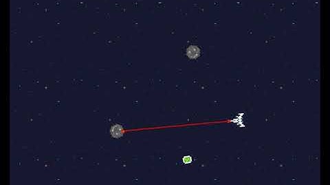 Demo of my asteroids clone using Godot and Aseprite