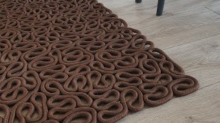 Неймовірна краса зі шнура, дизайнерські килими #lianna_ua ідеї домашнього декору ,