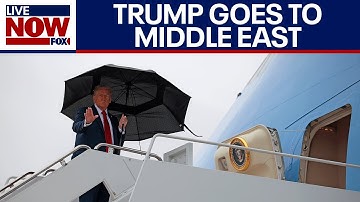 President Trump heads to Middle East ahead of Israeli hostage release