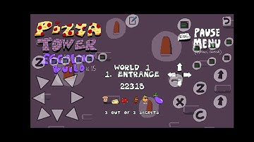 trying to p rank John gutter in pizza tower eggplant build mobile