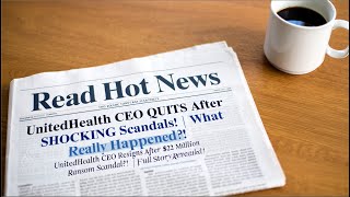 UnitedHealth CEO Resigns After $22 Million Ransom Scandal! | Full Story Revealed!