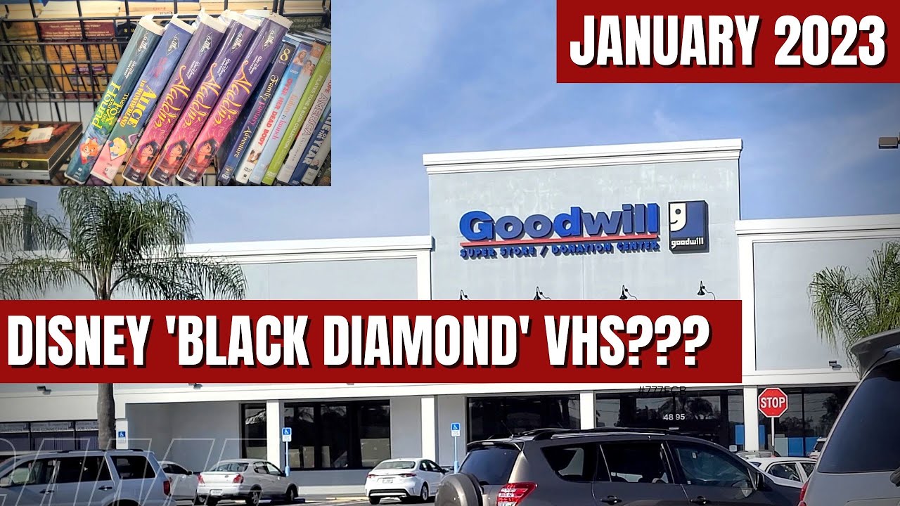 Did I find Black Diamond Disney VHS at Goodwill??