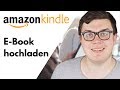 Ebook auf Amazon Kindle (KDP) hochladen