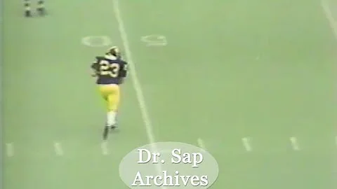 1979 Indiana Michigan Lawrence Reid Fumble