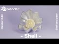 3DCG 【blender】 パール感を再現!ブレンダーで貝殻のモデリング🐚 初心者向け【Cycles】