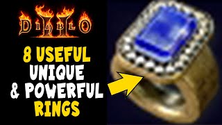 8 Useful Unique and Powerful Rings in Diablo 2 Resurrected / D2R