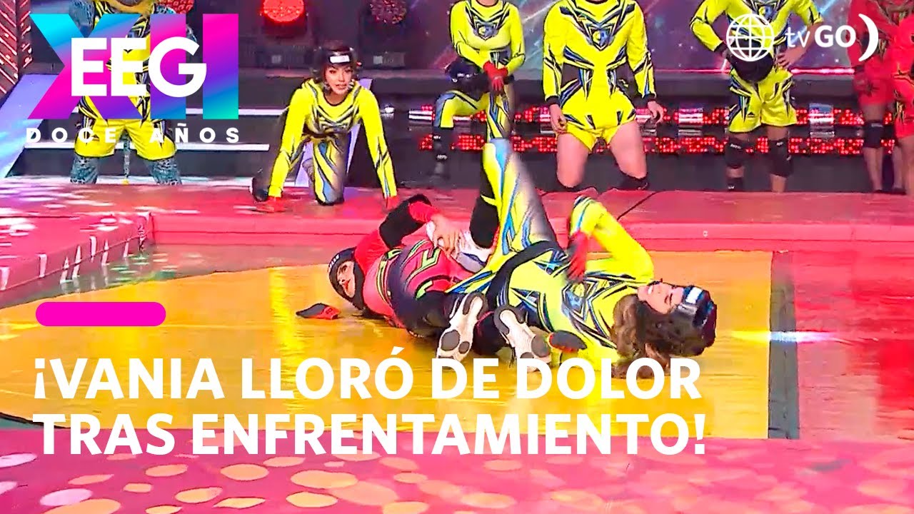 EEG 12 años: Vania Torres lloró de dolor luego de competencia con Micheille Soifer (HOY)