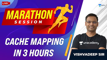 Cache Mapping  | 3 Hours Marathon Session | By Vishvadeep Gothi Sir