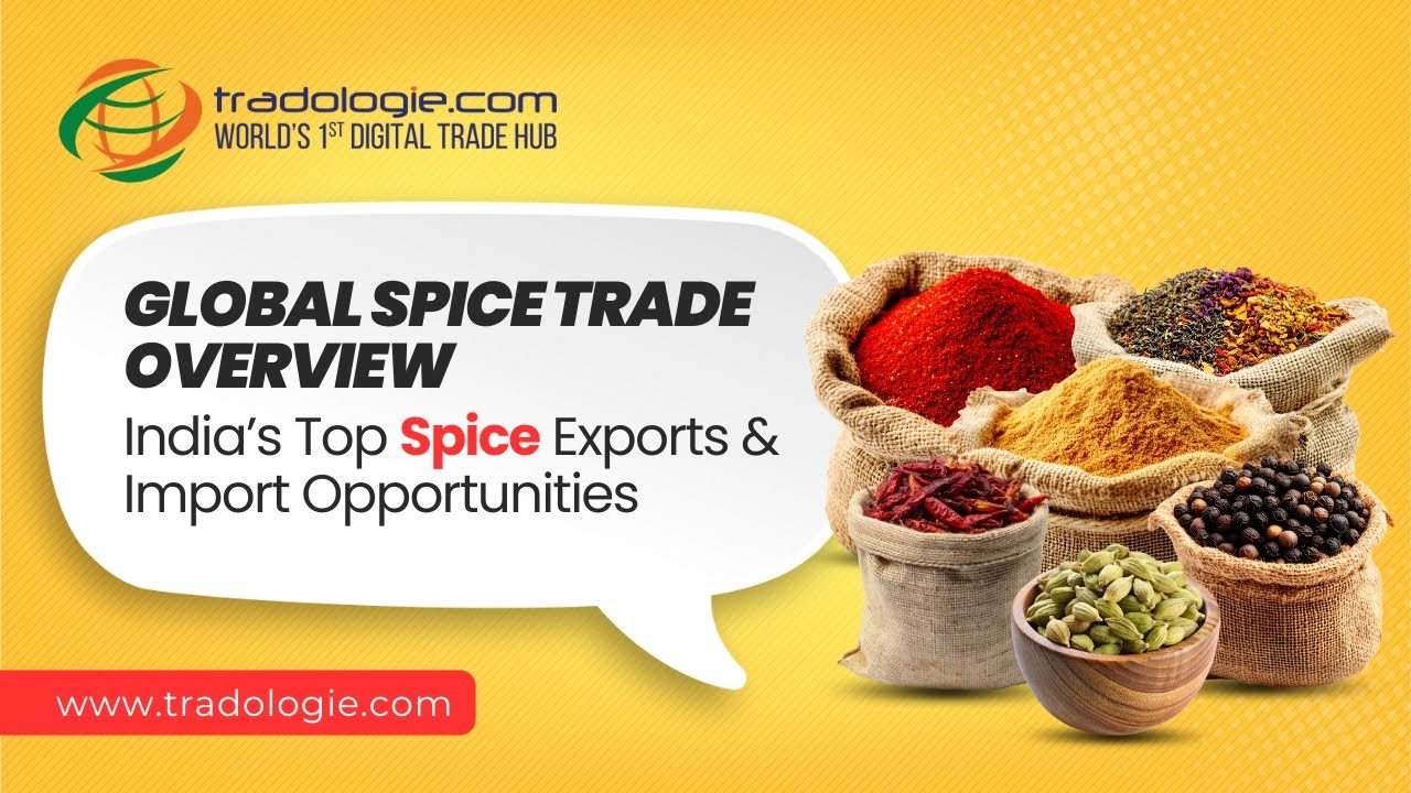 Global Spice Trade Overview | How to Export Spices from India | Turmeric, Chilli, Cumin Market