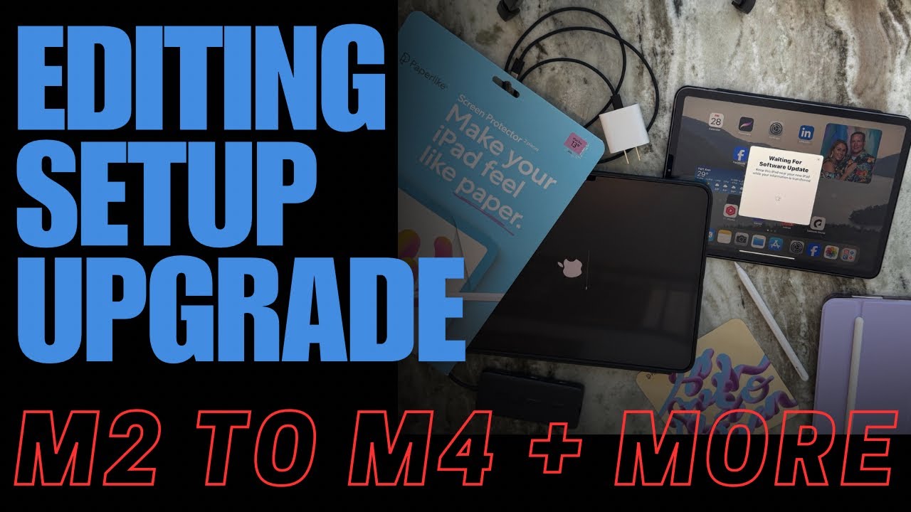 Editing setup upgrade - APPLE and MORE! - YouTube