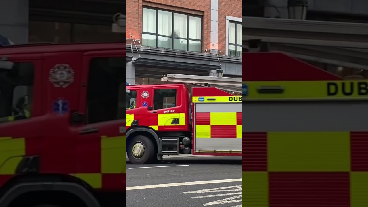 DN21A2 returning to Tara street fire station