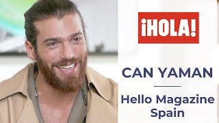 Can Yaman ❖ Speaking English! ❖ Hello Magazine Spain ❖ Interview ❖ English ❖  2019