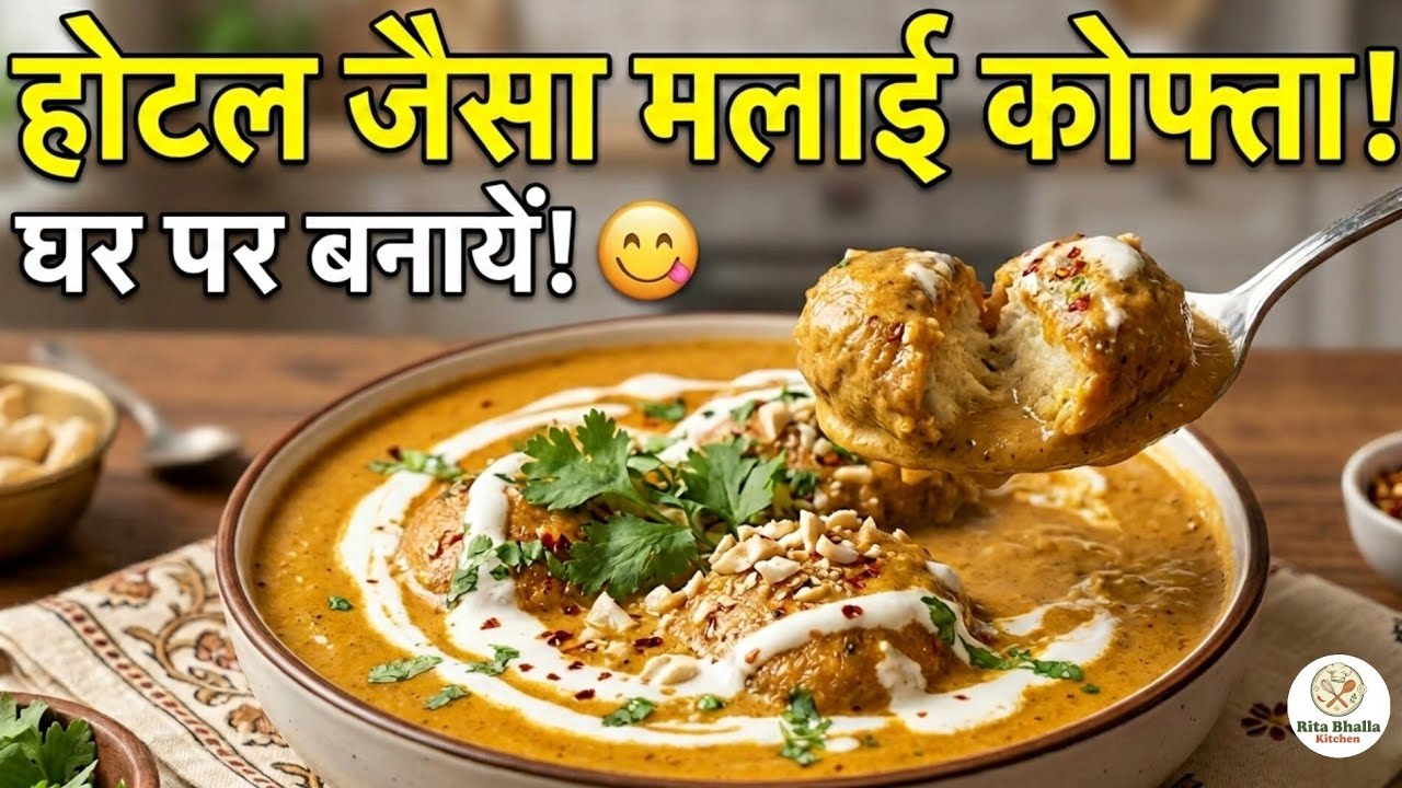 घर पर ही बनाएं एकदम नरम, मलाईदार और रेस्टोरेंट स्टाइल मलाई कोफ्ता! #malaikofta #hindirecipes 