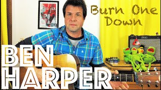 Video thumbnail of "Guitar Lesson: How To Play Burn One Down by Ben Harper"