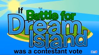 If BFDI Was A Contestant Vote