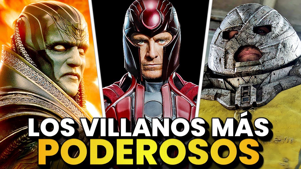 Los 10 VILLANOS de Los X-MEN Más Poderosos - YouTube