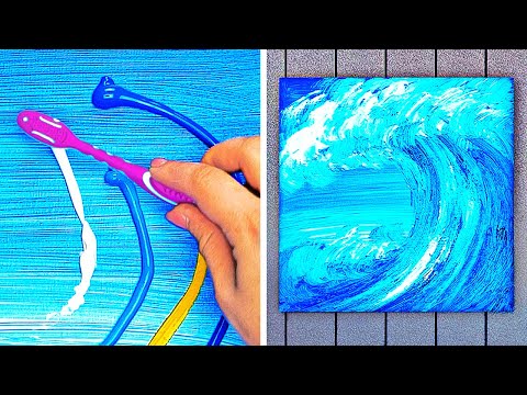 🔴How to Draw Japanese Waves  كيفية رسم الأمواج اليابانية - YouTube