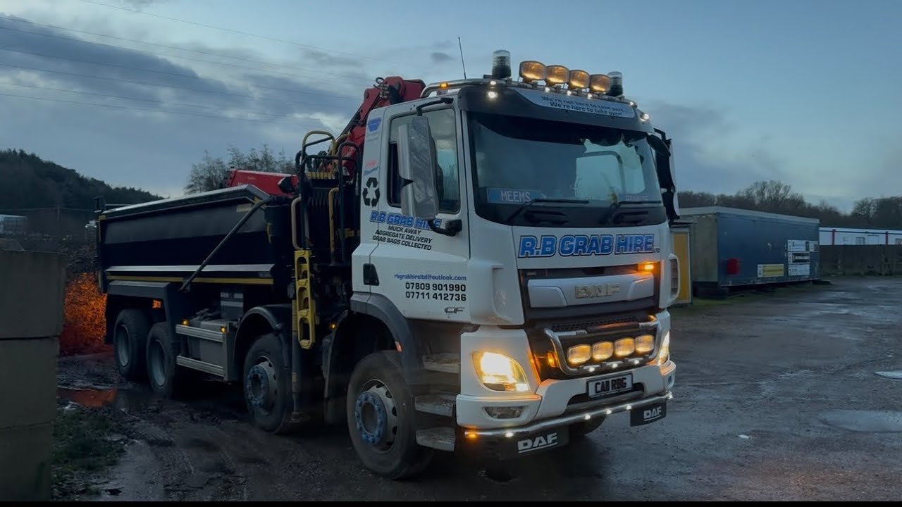 Day in the Life of a 8 Wheel grab Driver
