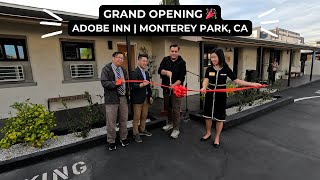 Adobe Inn Grand Opening Monterey Park Ribbon Cutting Ceremony