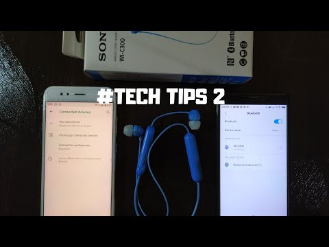 How To Connect/Pair Sony WI-C300 Bluetooth Earphones? | Fix Pairing Problems