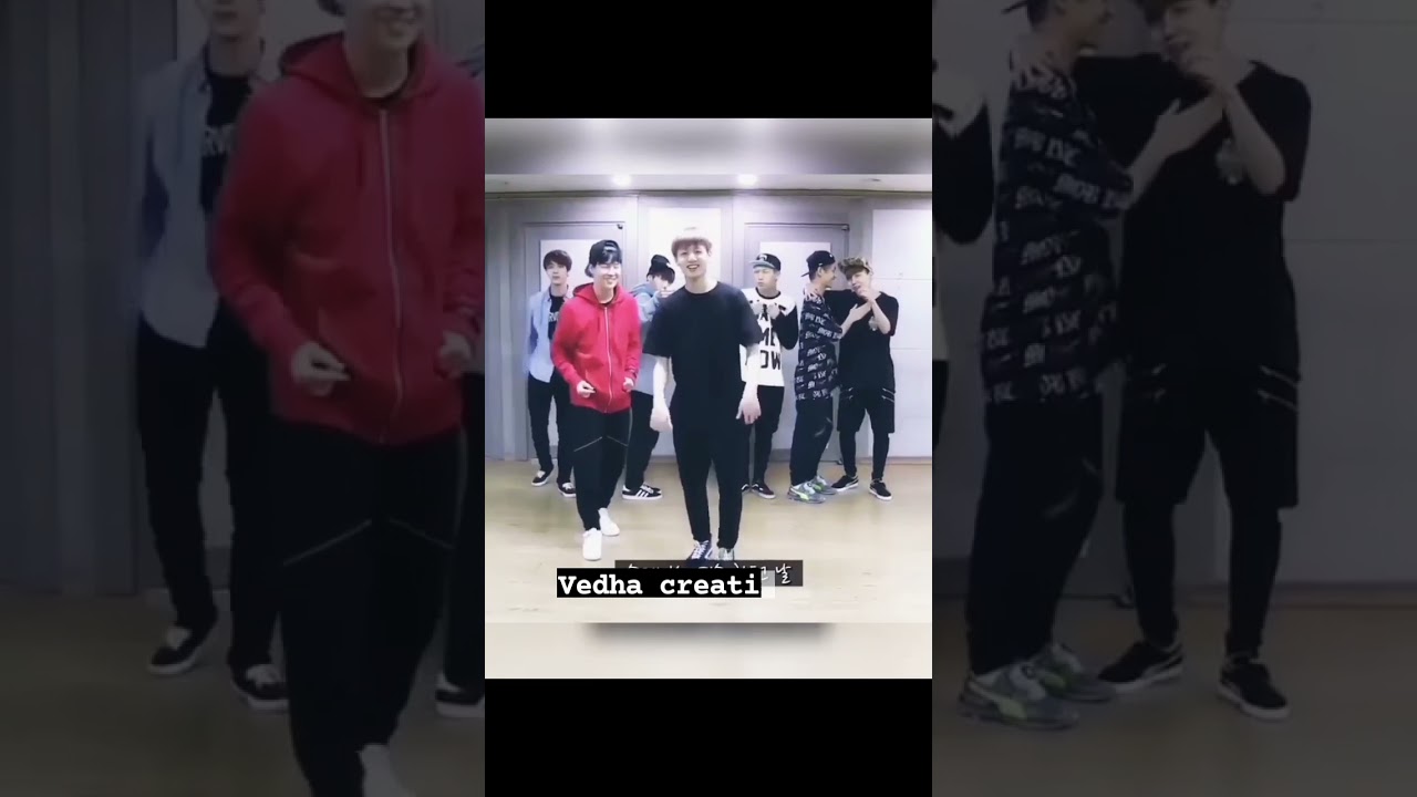 BTS Dance Rehearsal video boy with luv