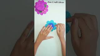 Hat making ideas with glitter paper.Hat making craft ideas.#diy #fun #craft #homemadepapercraft
