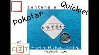Pokotan | Zentangle® Quickie