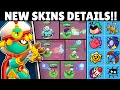 New Skins Details, Price, Custom Sprays & More!!  | Brawl Stars Season 12 #stuntshow