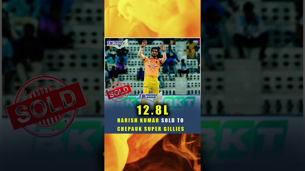 Harish Kumar TNPL 2023