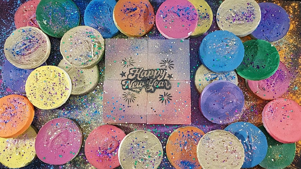 ✨ Happy New Year Chalk Crushing ASMR ✨ | ASMR Sleep Relaxation