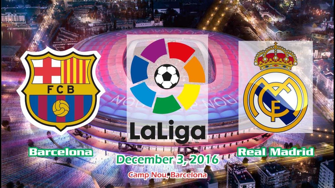Barcelona Vs Real Madrid 1 1 All Goals Highlights 3 12 2016 El