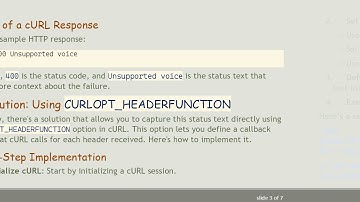 How to Retrieve Status Text from a Failed cURL Response in PHP