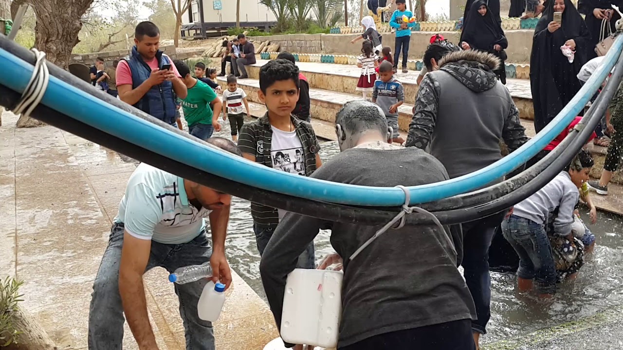 عين الحاج يوسف الذي يعود بنسبه الى الحسن المثنى في مندلي