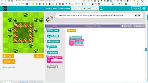 Code Express - Lesson 12 Nested Loops in Maze (2023)