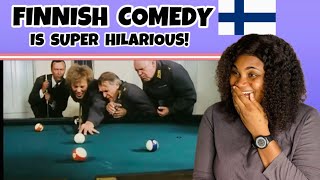 Reaction To Uuno Turhapuro - Pelaa Biljardia (Finnish Comedy)