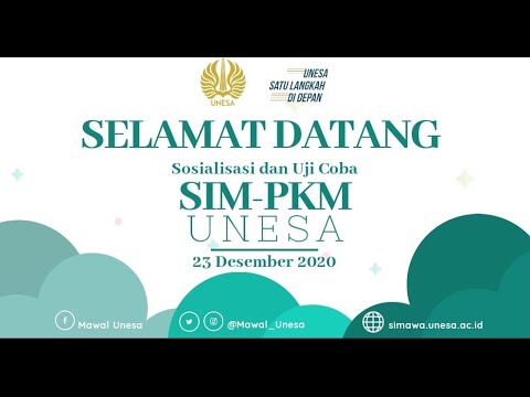 Sosialisasi dan Uji Coba SIM PKM Unesa