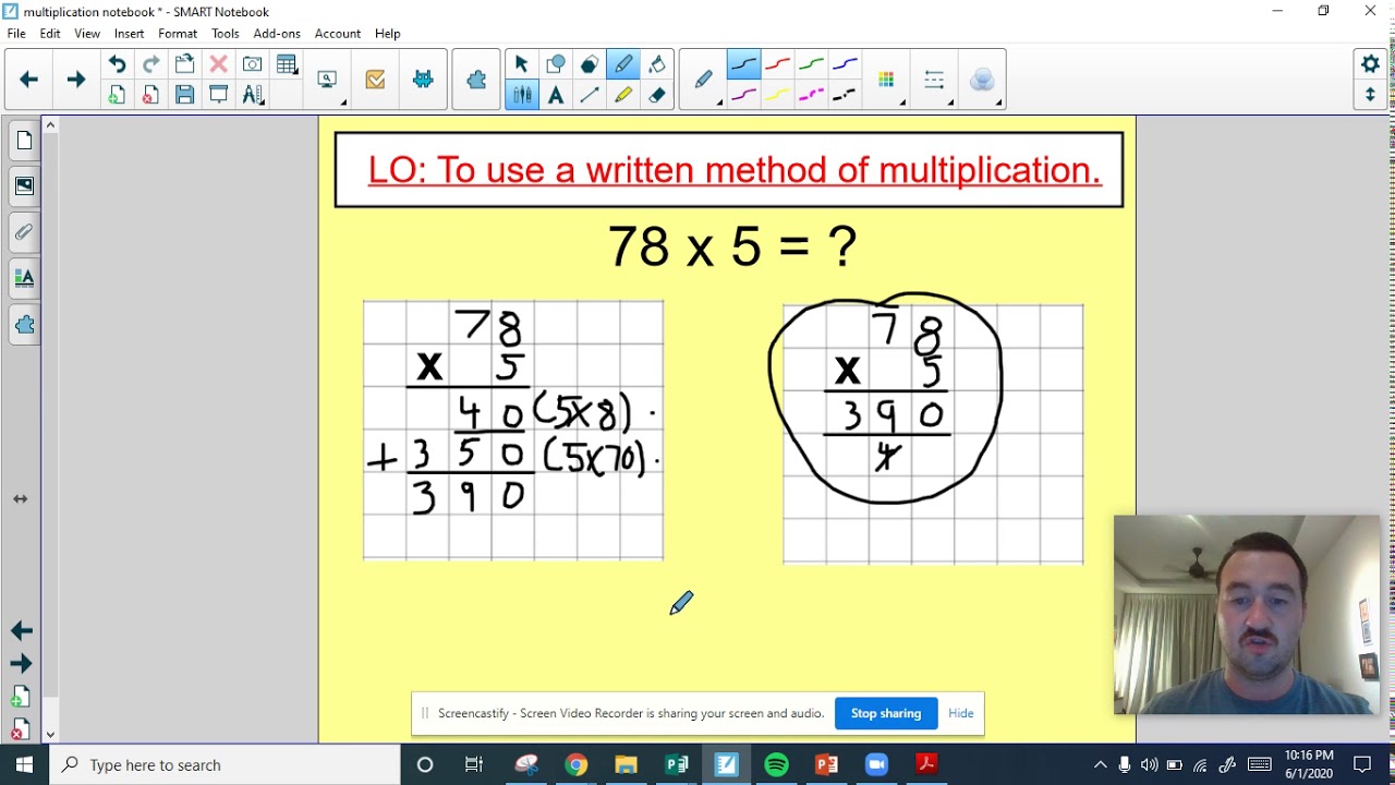 multiplication-using-the-expanded-and-compact-method-youtube