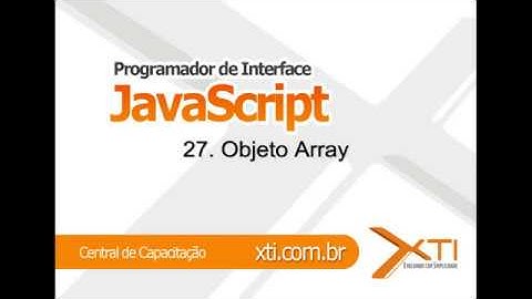 Curso JavaScript #27  Objeto Array  Indexado