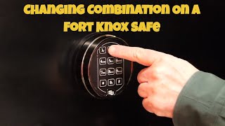 Changing the Combination on a Fort Knox Safe or Vault Door