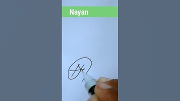 signature style of my name | Nayan signature style