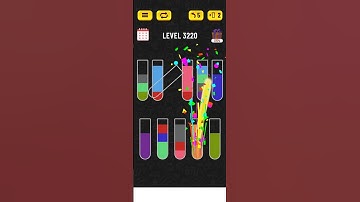 Water sort puzzle - Level 3220 #puzzle #games #level #watersortpuzzle #gaming #gameplay #solution