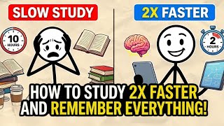 How to Study 2x Faster and Remember Everything 