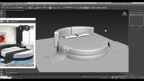 3DsMax Tutorials, Learn 3D Modeling & Texturing a Modern & Stylish Bed from Scratch in 3Dsmax Part 1